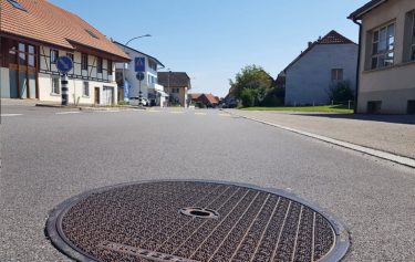 Beim Einsatz der Grip-Abdeckungen entstehen viel geringere Zusatzge- räusche.