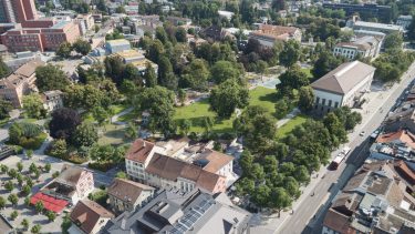 Erstmals seit seiner Erstellung 1951 soll der Winterthurer Stadtpark für 4,75 Millionen Franken saniert und erneuert werden. Die Visualisierung zeigt den Park, wie er ab 2025 aussehen wird. (Visualisierung: pd)