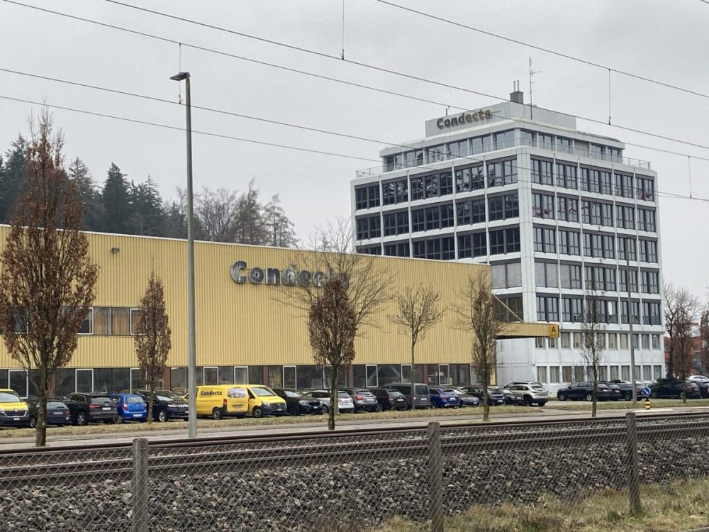 Der Hauptsitz von Condecta in Winterthur Hegi: Per 1. März hat das Unternehmen das Neutralisationsgeschäft von PanGas übernommen. (Foto: Massimo Diana)