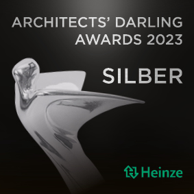 Silber für PCI: der begehrte Heinze Architects' Darling Award 2023.