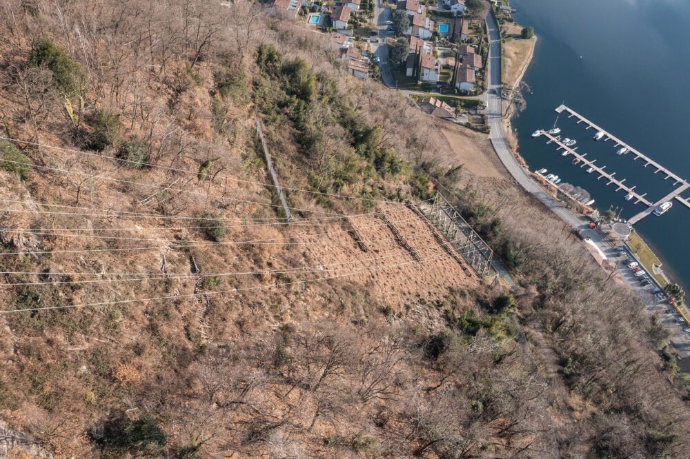 Die auf dem Grund des Luganersees zwischen Morcote und Brusino verlaufenden Leitungen werden erneuert. (Foto: Swissgrid)