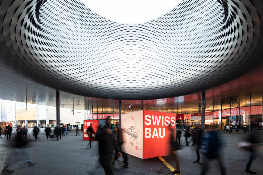 Die Swissbau 2026 findet von 20. bis zum 23. Januar 2026 in Basel statt. (Foto: pd)